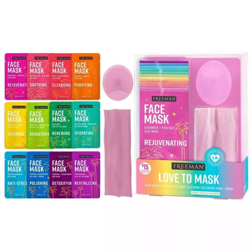 Freeman Love to Mask Kit - 0.24 fl oz/14ct